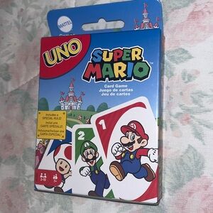 SUPER MARIO UNO CARDS